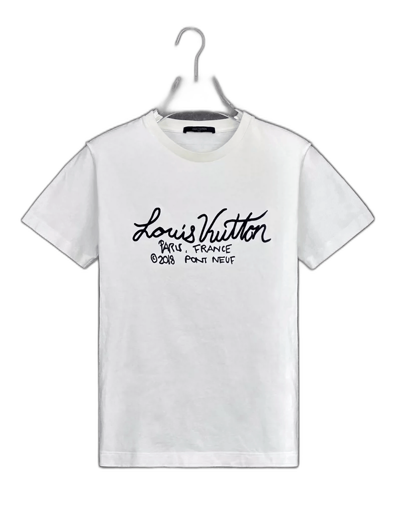 Louis Vuitton Louis Vuitton Short Sleeve TShirt for Men-25