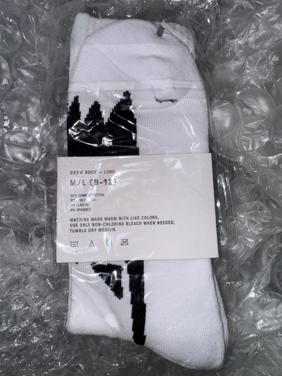 Asspizza Asspizza Pumpkin Face Logo Socks White Size ONE SIZE - 2 Thumbnail