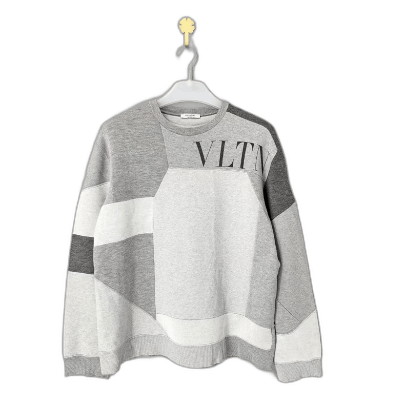 Valentino Valentino Logo Colorblock Sweatshirt for Men-yf Size US M / EU 48-50 / 2 - 1 Thumbnail