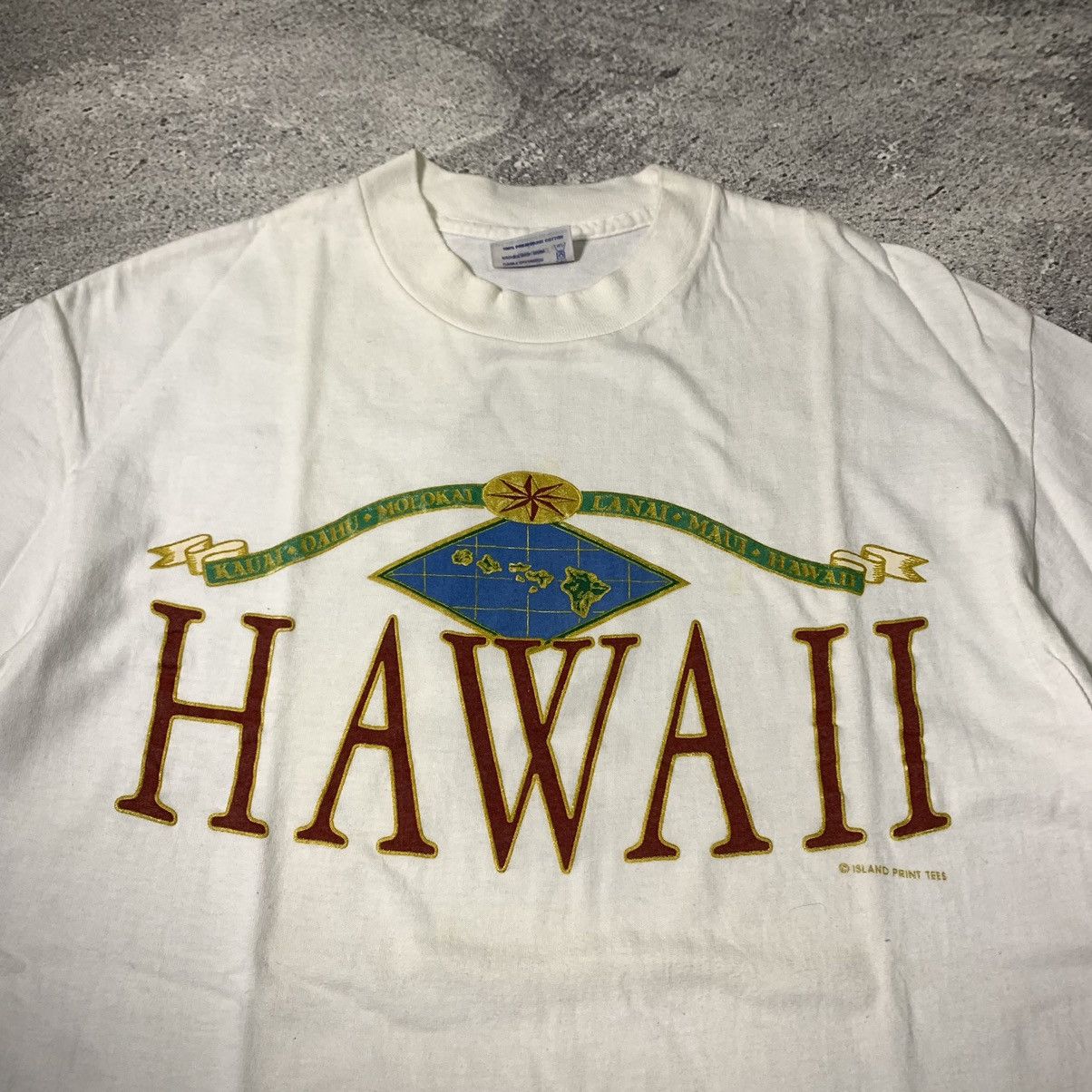 Vintage VINTAGE 90s HAWAII TSHIRT Size US M / EU 48-50 / 2 - 2 Thumbnail