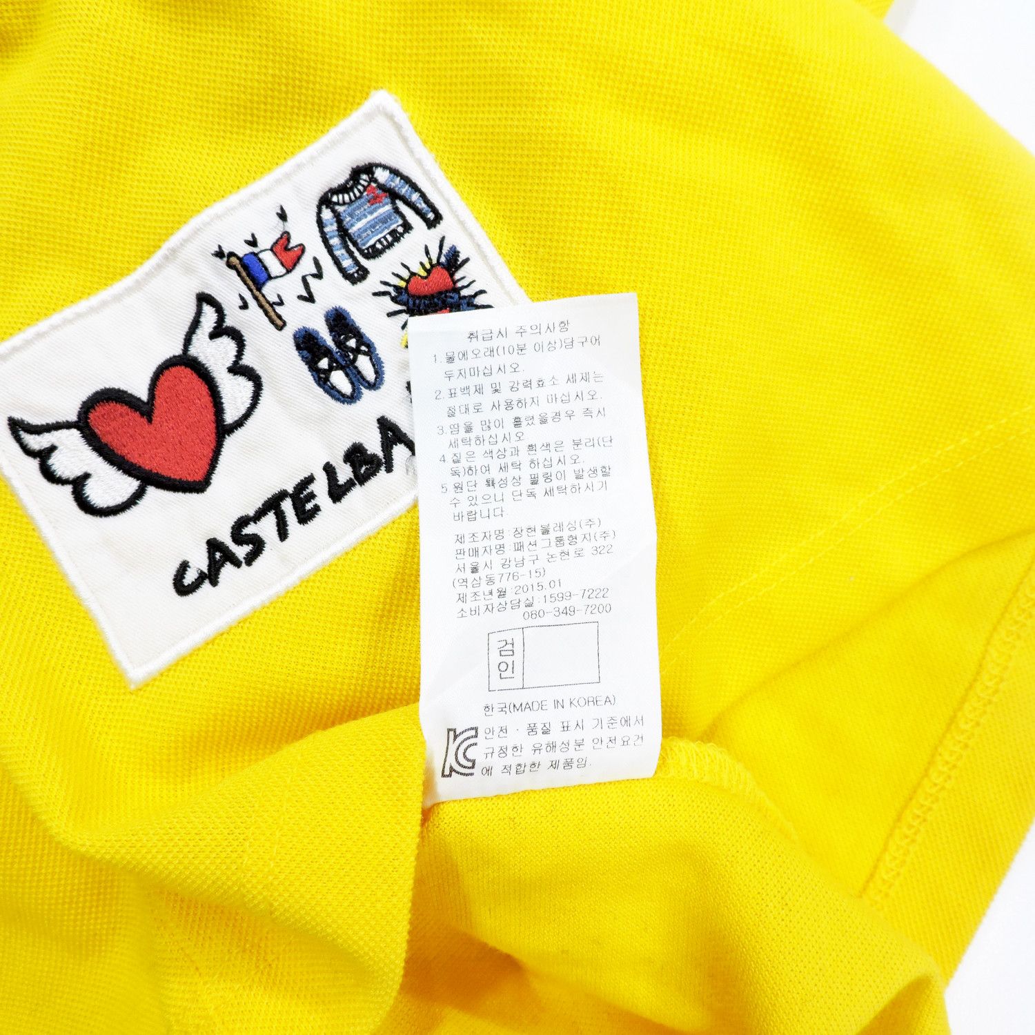 Jean Charles De Castelbajac JEAN-CHARLES DE CASTELBAJAC FRENCH LOVE POLO SHIRT Size S / US 4 / IT 40 - 5 Thumbnail