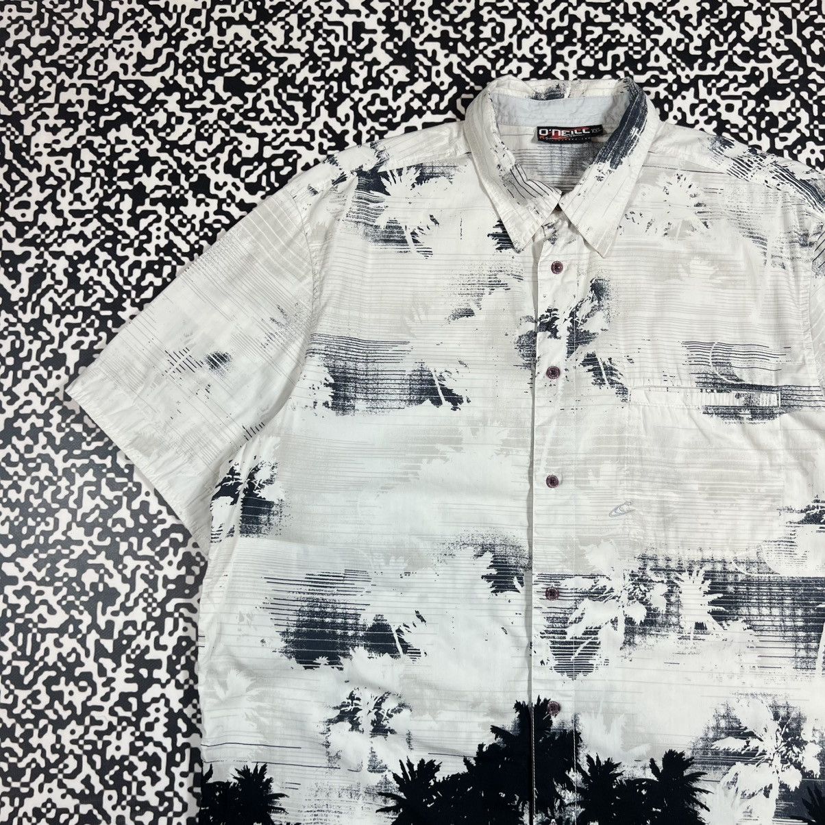O'Neill Vintage Y2K Oneill Hawaiian Palm Style Retro Surf Shirt 90s Size US XXL / EU 58 / 5 - 7 Thumbnail