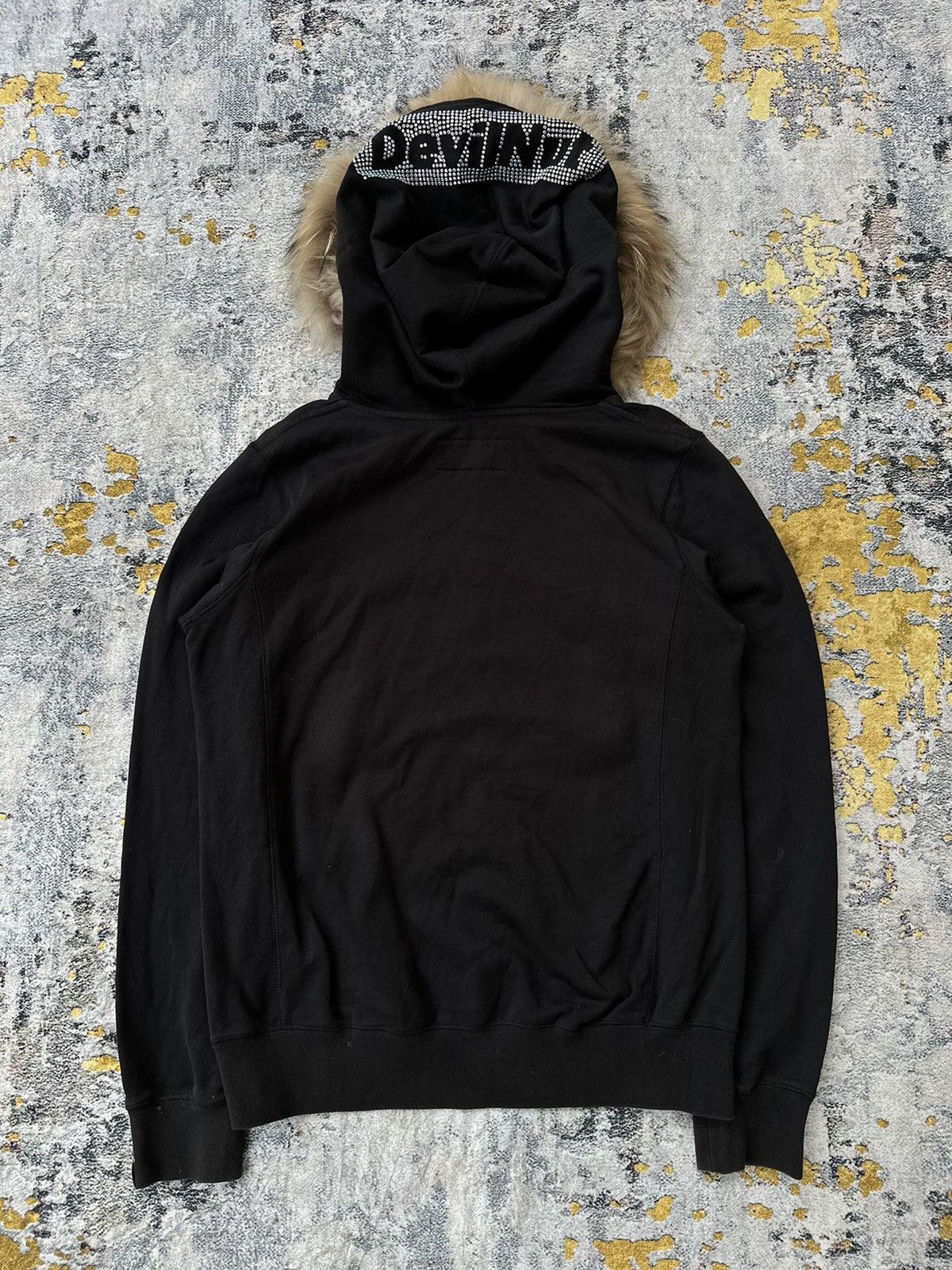 20471120 FIGHT CLUB DEVILNUT FUR HOODIE GLITTER B.I.G IFSIX LGB STYLE Size US M / EU 48-50 / 2 - 5 Thumbnail