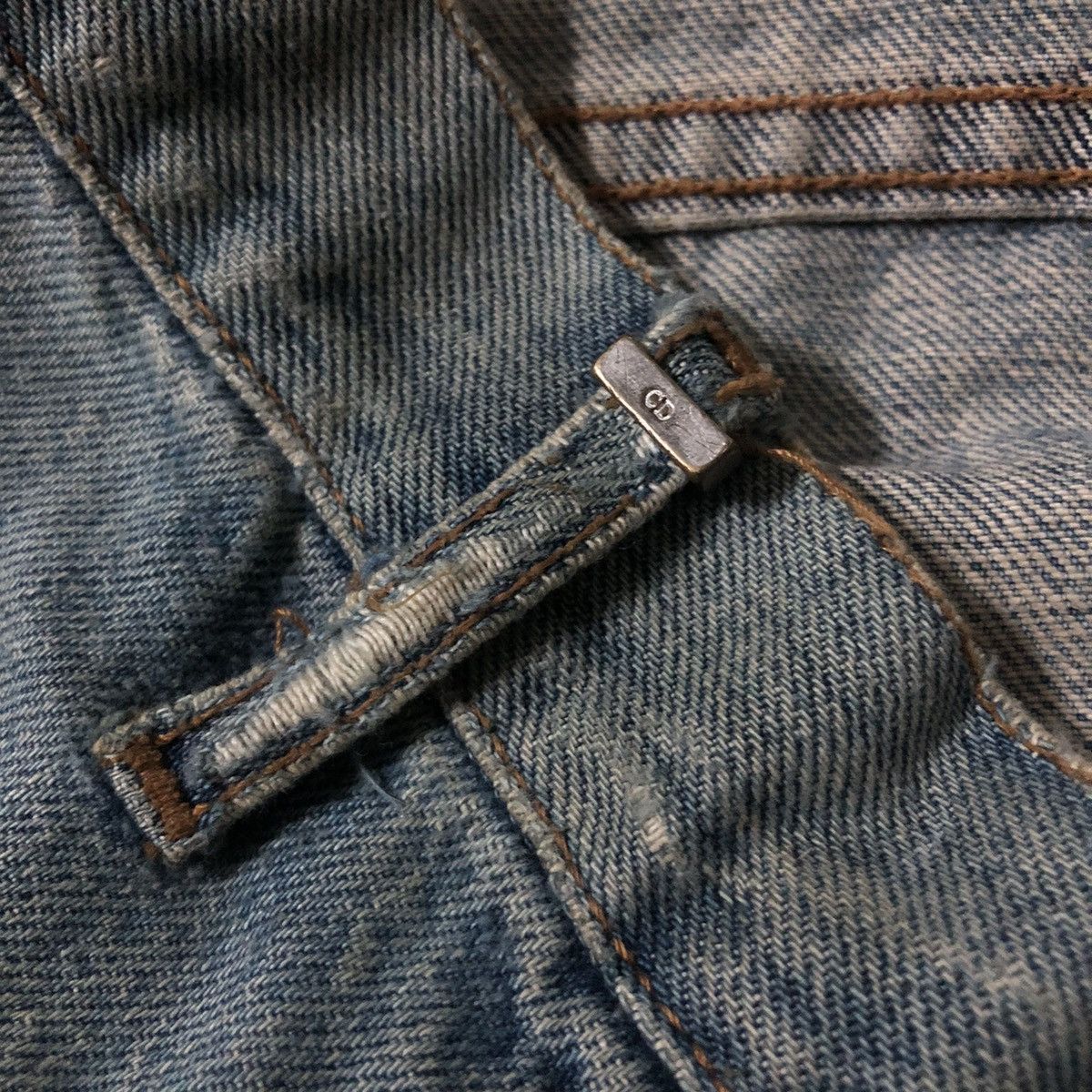Dior × Hedi Slimane Vintage Dior Denim Jeans Size US 30 / EU 46 - 7 Thumbnail