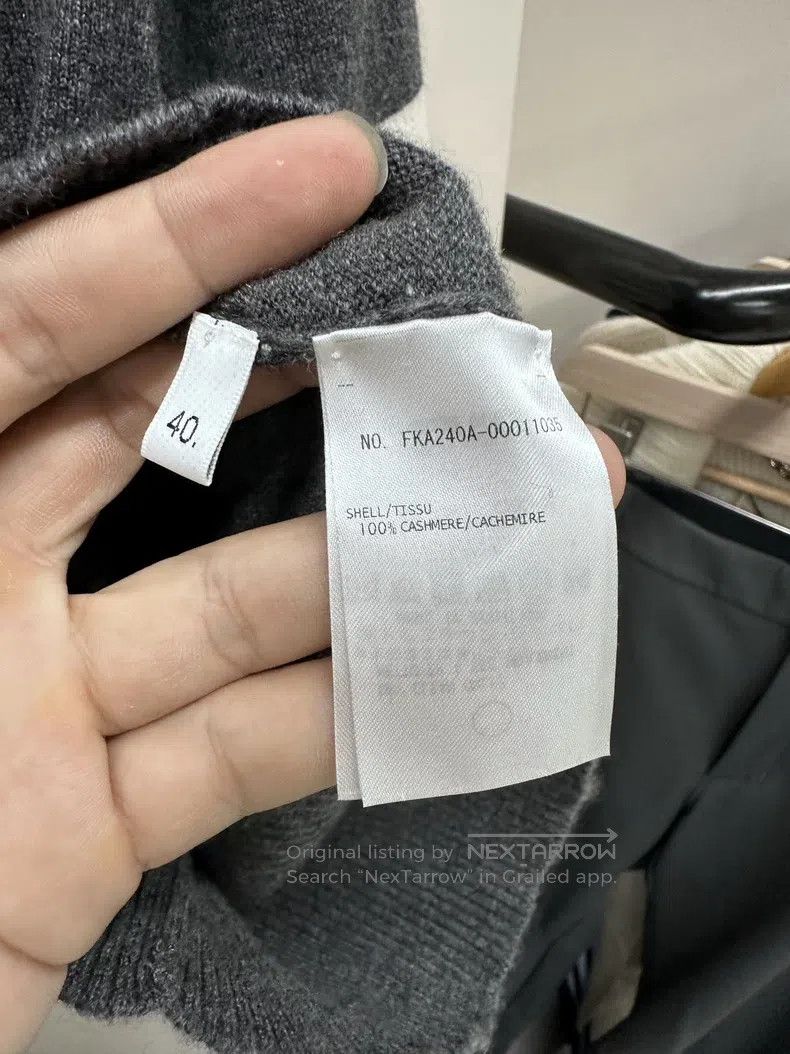 Thom Browne Thom Browne Cashmere high-neck sweater Size US S / EU 44-46 / 1 - 5 Thumbnail
