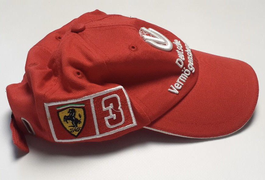 Ferrari Ferrari Michael Schumacher Racing Cap Size ONE SIZE - 3 Thumbnail