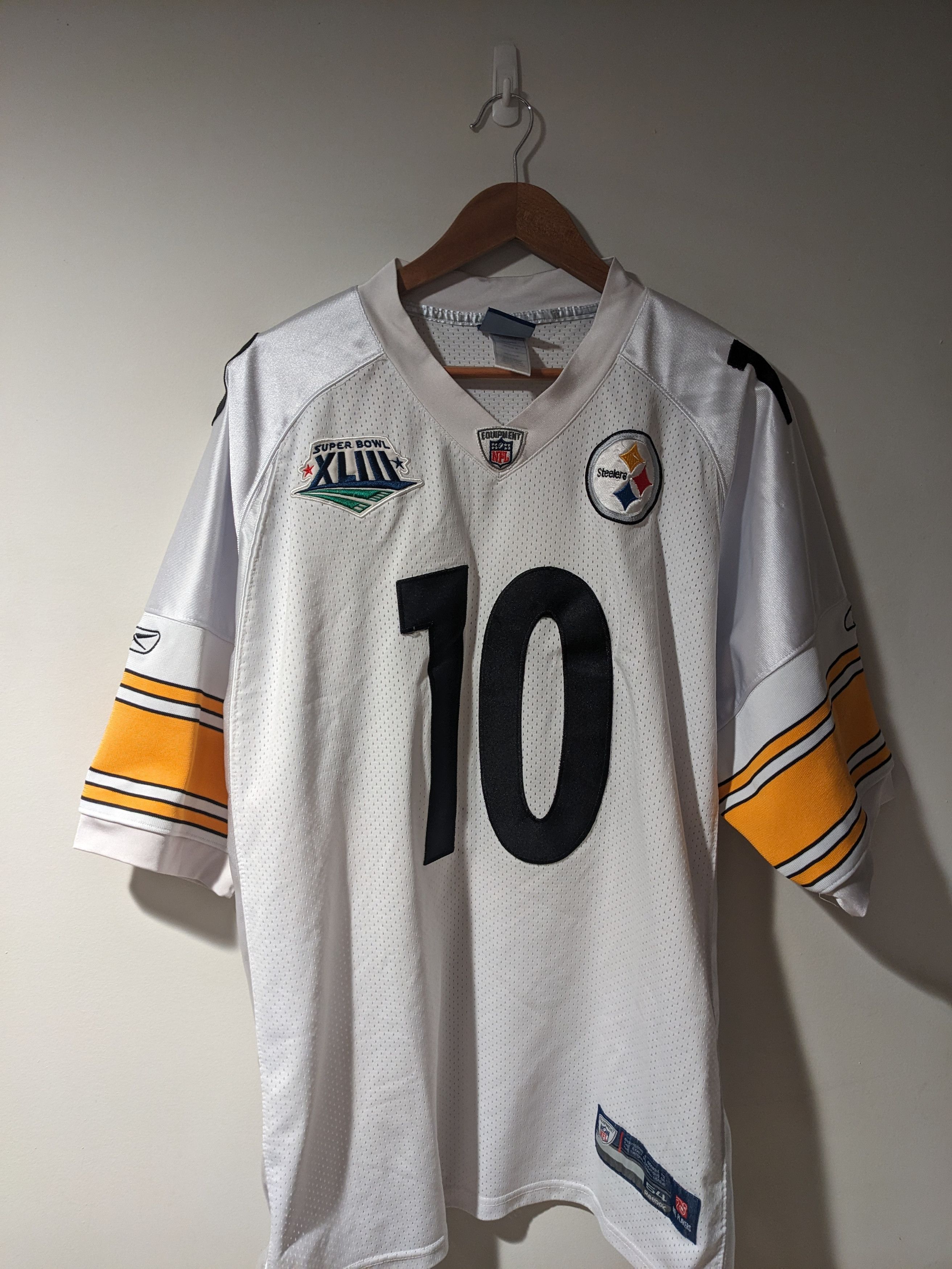 Vintage Pittsburgh Steelers Super Bowl XLIII Holmes Jersey