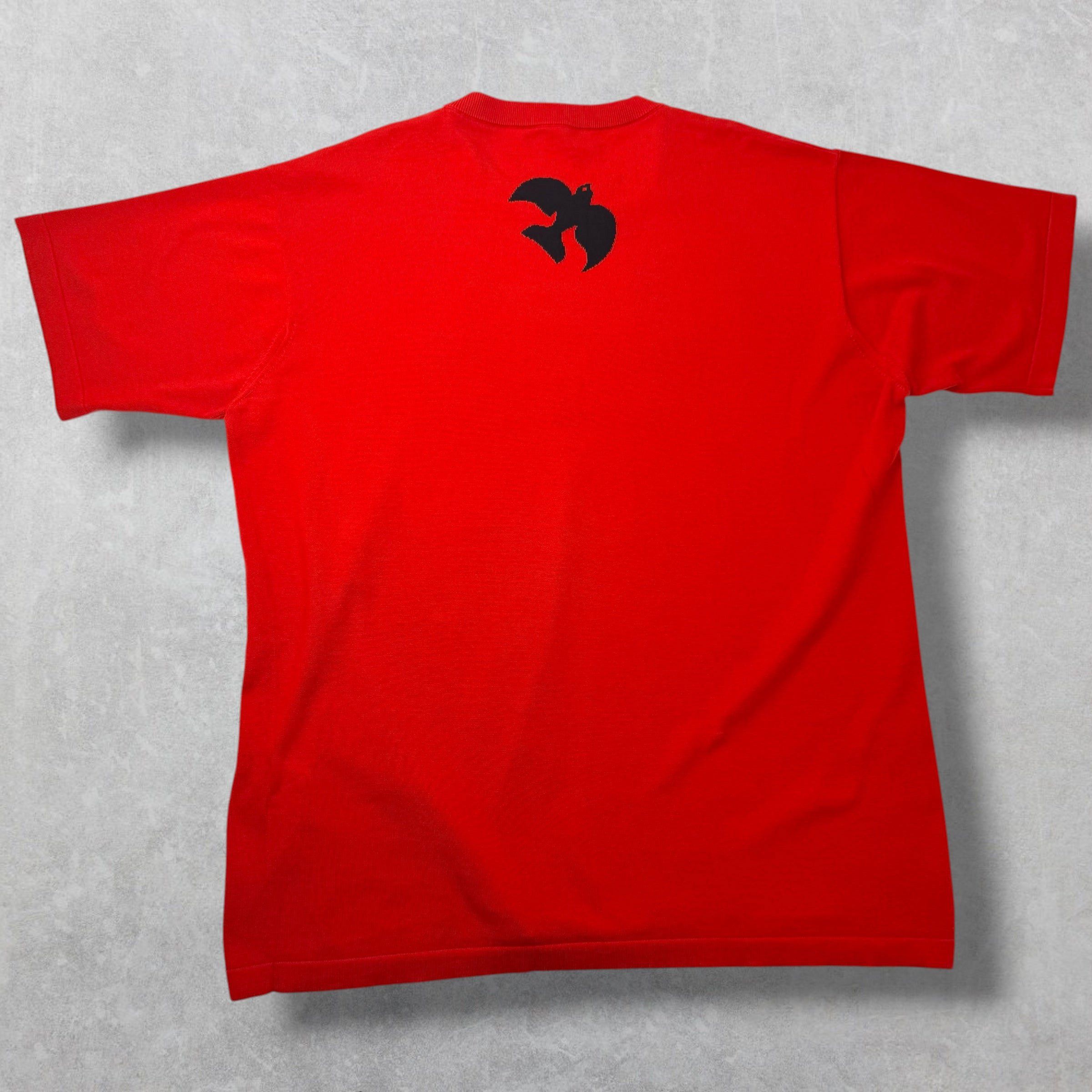 Louis Vuitton Louis Vuitton Intarsia Graphic Tee Red XXL Size US XXL / EU 58 / 5 - 2 Thumbnail