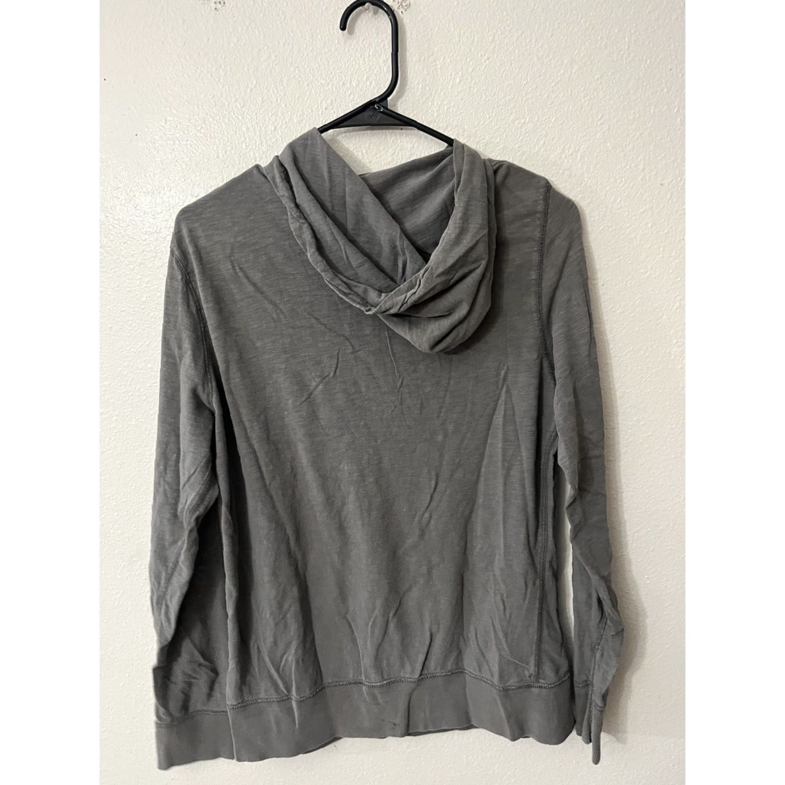 American Eagle Outfitters American Eagle Outfitters Hoodie Adult M Gray Logo Long Sleeve Pullover Cotton Blend Casual Mens Size US M / EU 48-50 / 2 - 2 Thumbnail