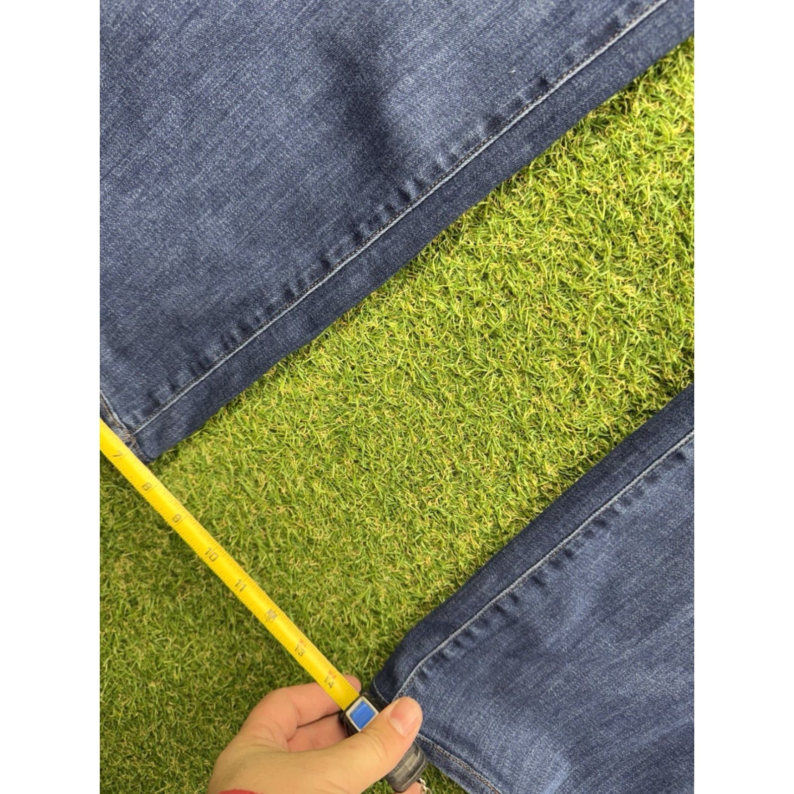 Vintage 34 Heritage Jeans Mens 32x32 Charisma Dark Wash Blue Denim Classic Comfort Rise Button Zip 5-Pocket Straight Regular 34 Heritage Mens Jeans Size US 32 / EU 48 - 5 Thumbnail