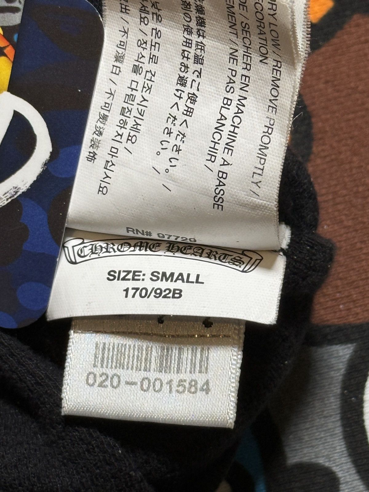 Chrome Hearts Chrome Hearts Icey Blue Script Logo Thermal Hoodie Size US S / EU 44-46 / 1 - 11 Thumbnail