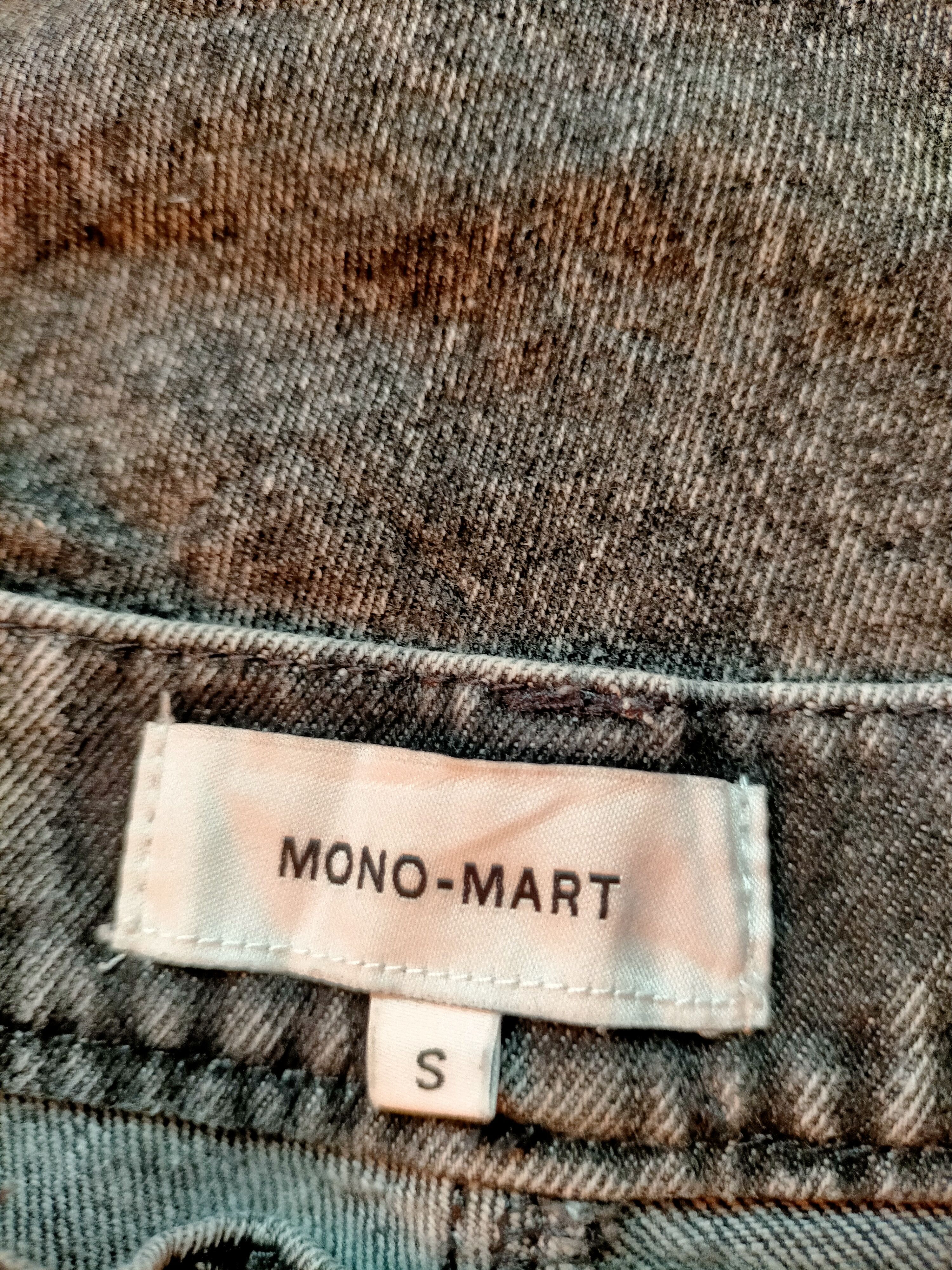 JNCO × Japanese Brand Mono Mart Japan Black Acidwash Baggy Jeans Size US 30 / EU 46 - 15 Thumbnail