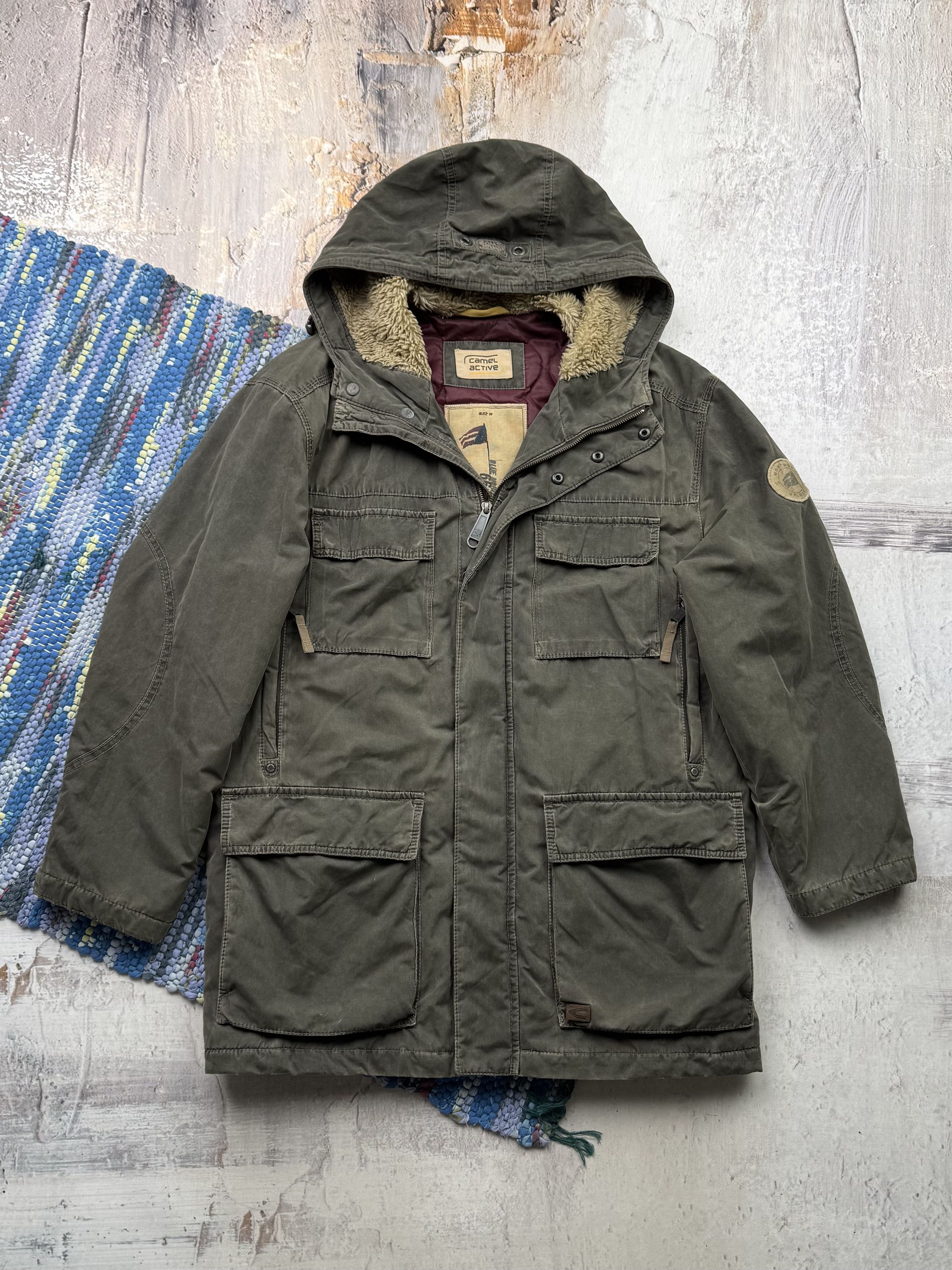 Japanese Brand Vintage Faded Jacket D15(507)A793 Size US L / EU 52-54 / 3 - 1 Thumbnail