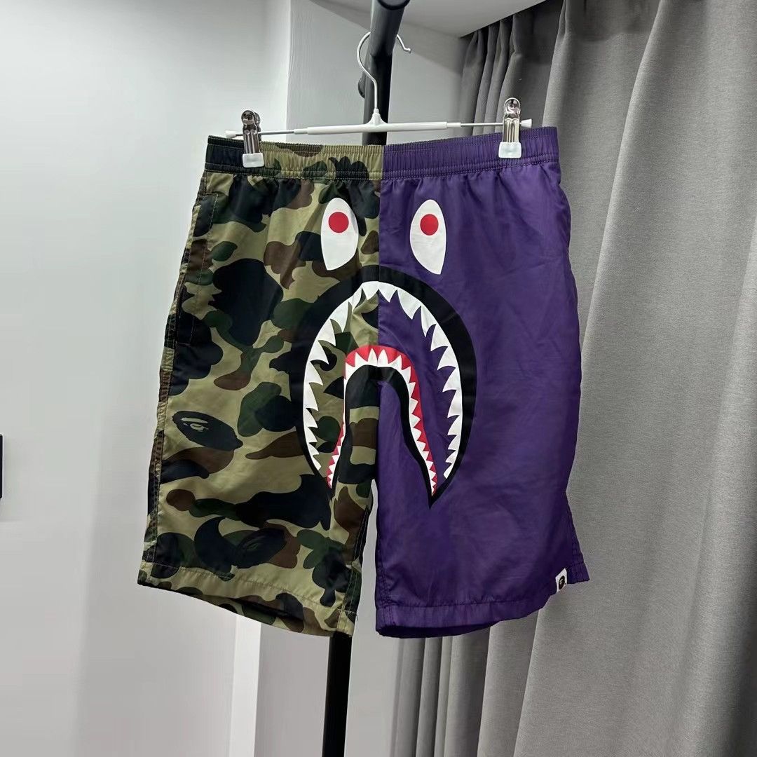 Bape ABC CAMO SHORTS Size US 30 / EU 46 - 1 Thumbnail
