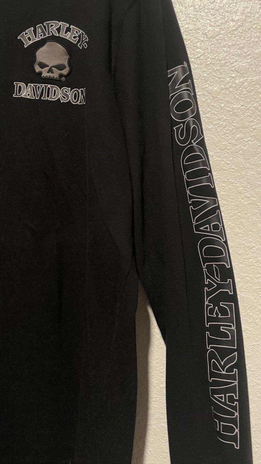 Harley Davidson Harley Davidson Skull Longsleeve Black Size US L / EU 52-54 / 3 - 2 Thumbnail