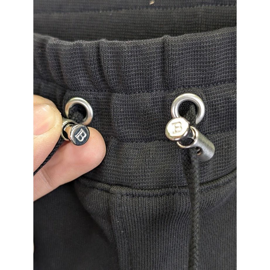 Balmain o1rshd1 B Logo Sweatpant & Jogger in Black Size US 32 / EU 48 - 8 Thumbnail
