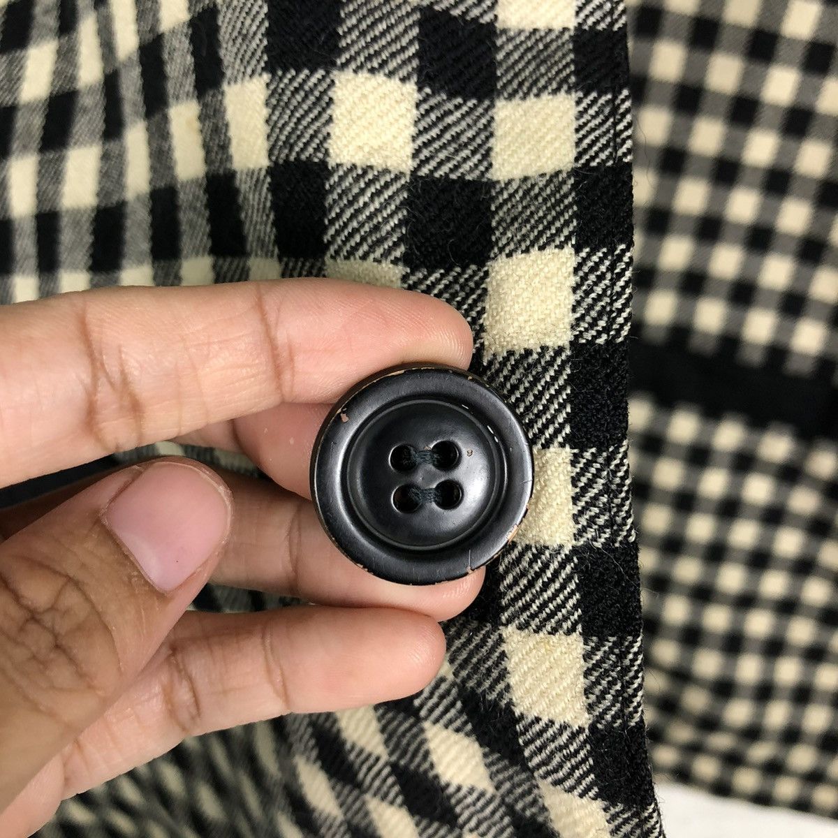 Issey Miyake 🔥VINTAGE CHORE JACKET TARTAN DESIGN HAKKA JAPAN MADE Size US M / EU 48-50 / 2 - 16 Thumbnail