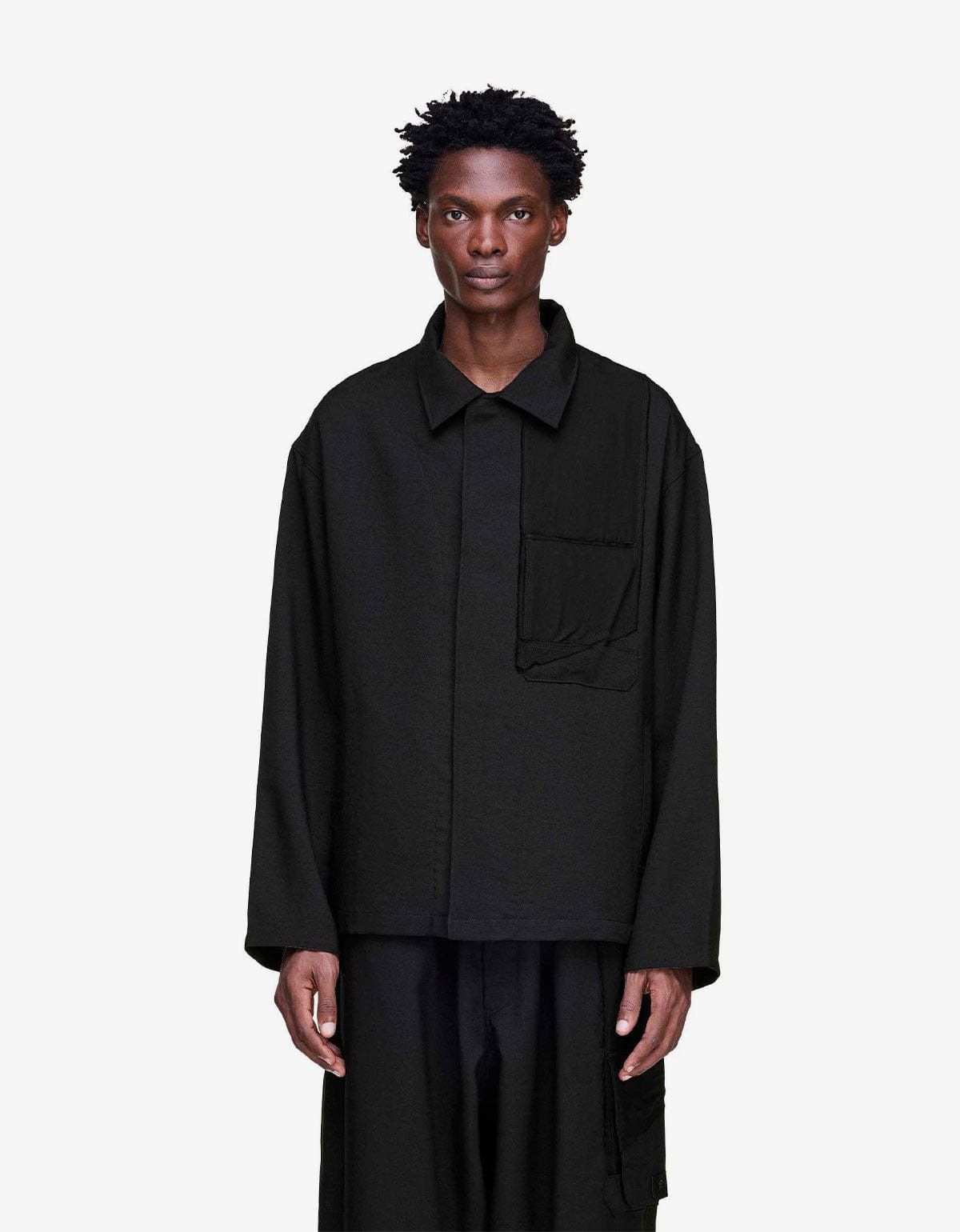 Y-3 Y-3 Black Utility Blouson Size US XL / EU 56 / 4 - 2 Thumbnail