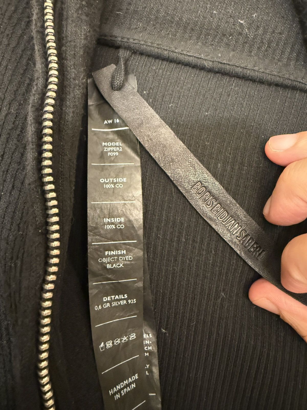 Boris Bidjan Saberi Boris Bidjan Saberi Zipper2 (like new) Size US XL / EU 56 / 4 - 4 Thumbnail