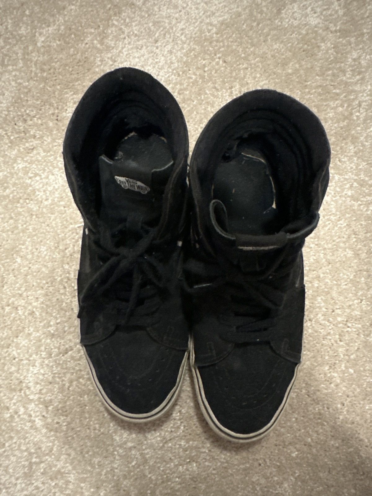 Supreme × Vans Vans x Supreme x Public Enemy Sk8-Hi Black White Size US 10.5 / EU 43-44 - 5 Thumbnail
