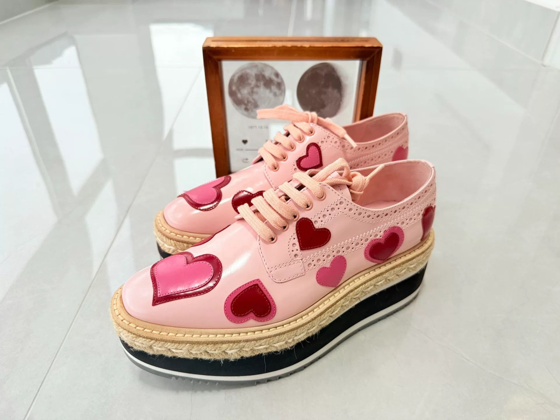 Prada Prada Pink Lowtop Sneakers it_36 Women Size US 6 / IT 36 - 1 Thumbnail