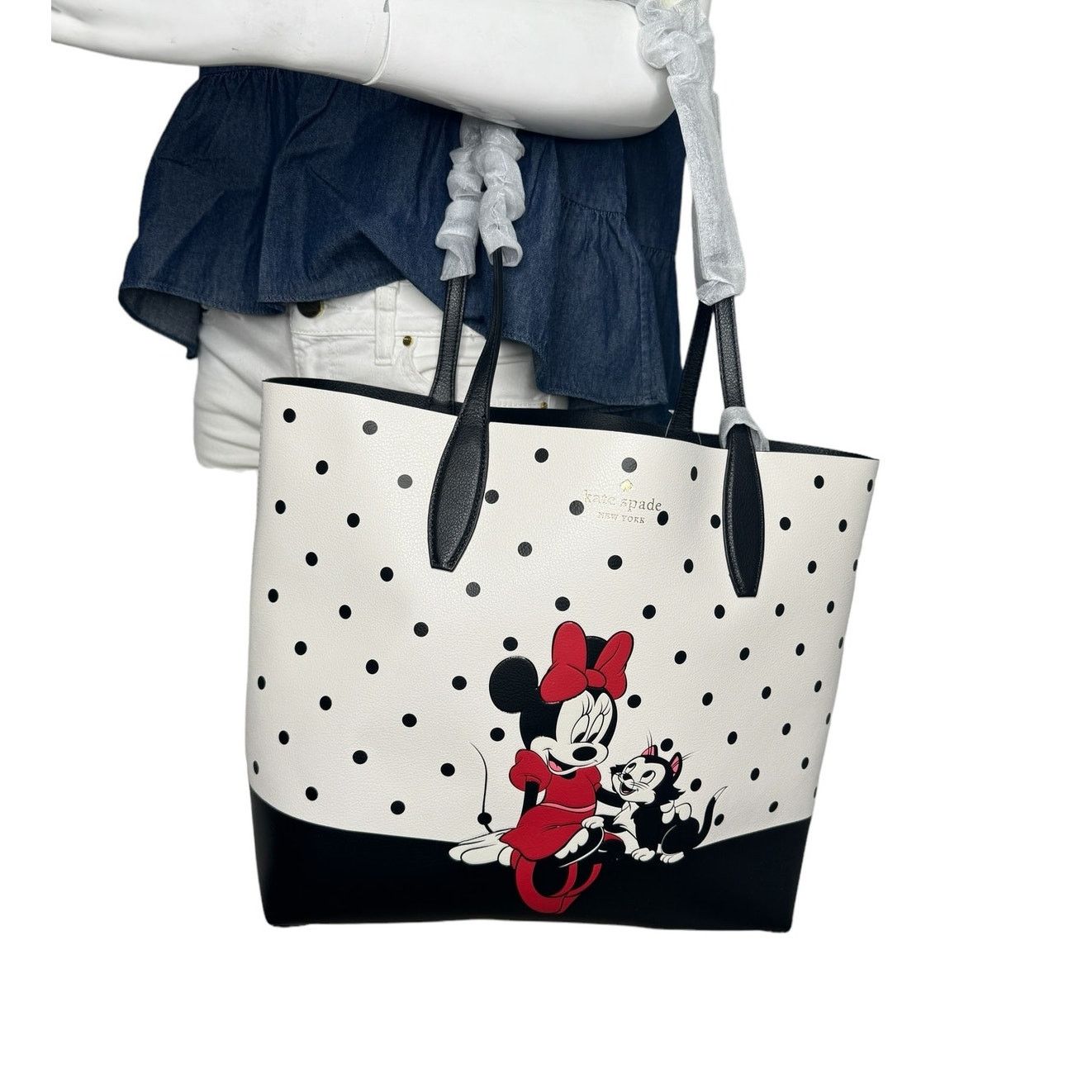 Kate Spade Kate Spade X Disney Reversible Minnie Mouse Large Tote Bag Size ONE SIZE - 10 Thumbnail