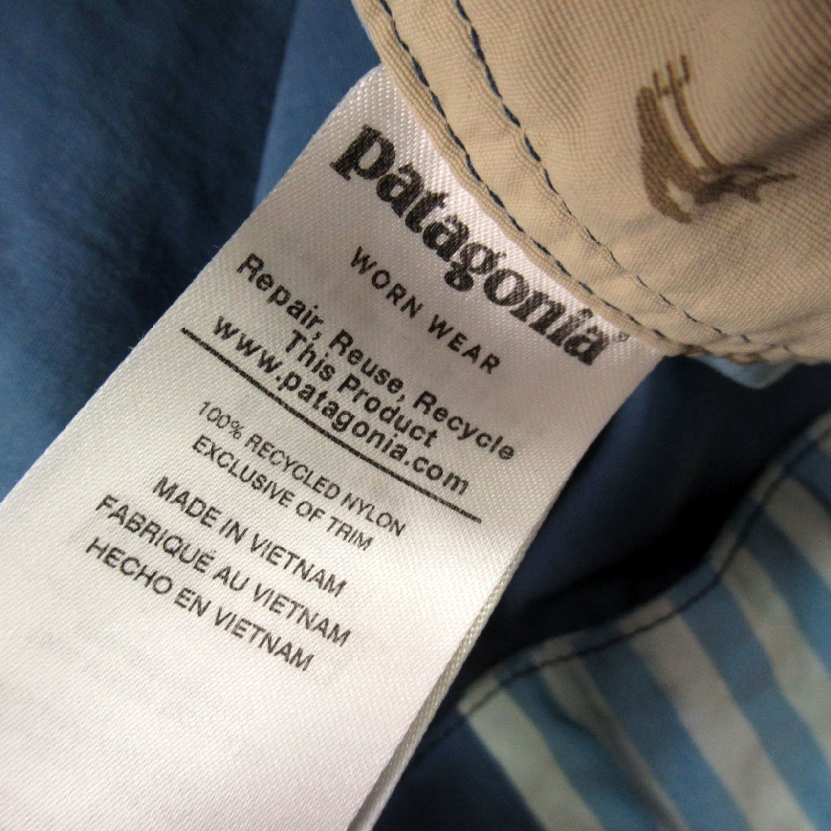 Patagonia Patagonia Board Shorts Swim Trunks Swimwear 32 Blue Stripes Mens Shorts Size US 32 / EU 48 - 4 Thumbnail