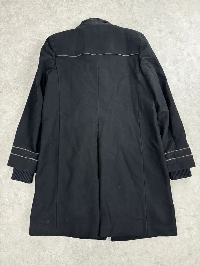 Alexander McQueen Alexander McQueen Black Long Wool Multi Zips Jacket Size US L / EU 52-54 / 3 - 5 Thumbnail