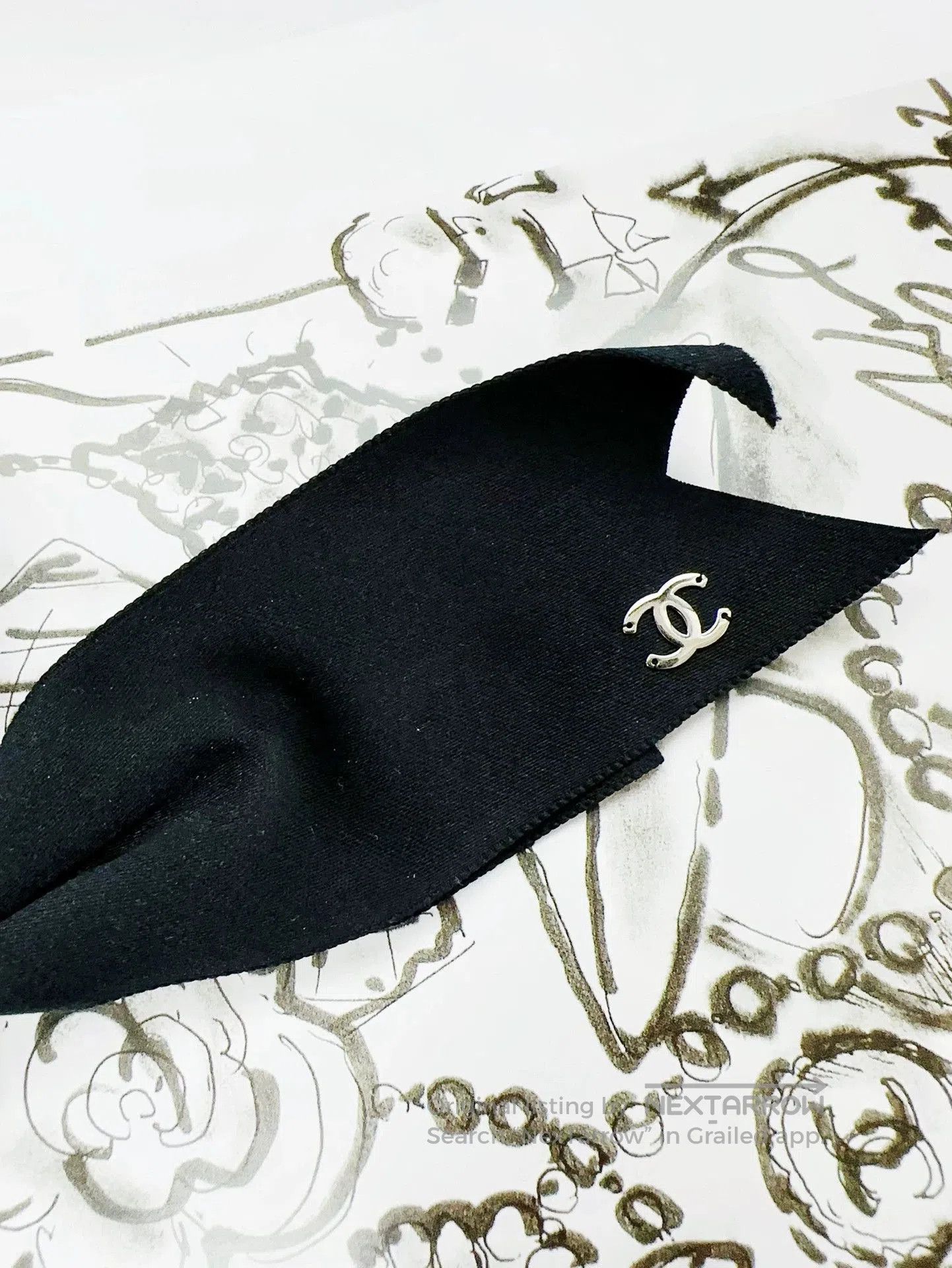 Chanel Chanel 21B Black Bow Hair Clip. Size ONE SIZE - 4 Thumbnail