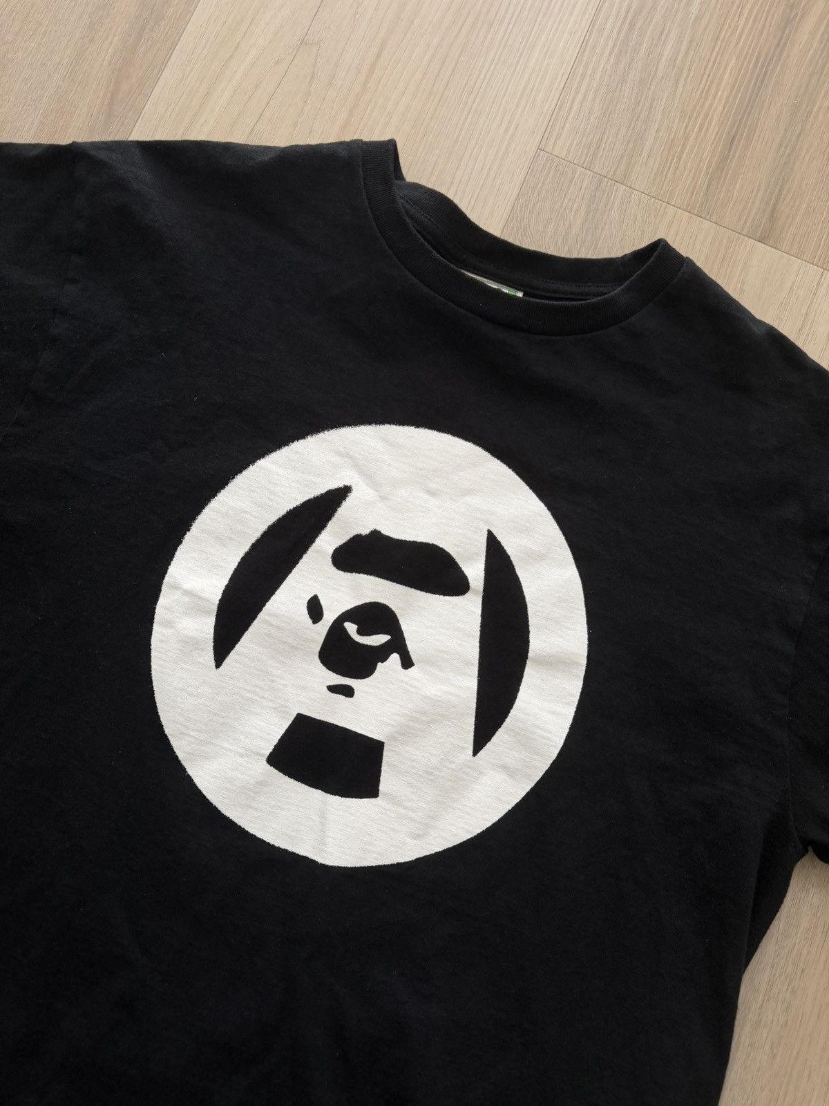 Bape A BATHING APE STENCIL CIRCLE APE FACE TEE Size US XL / EU 56 / 4 - 2 Thumbnail