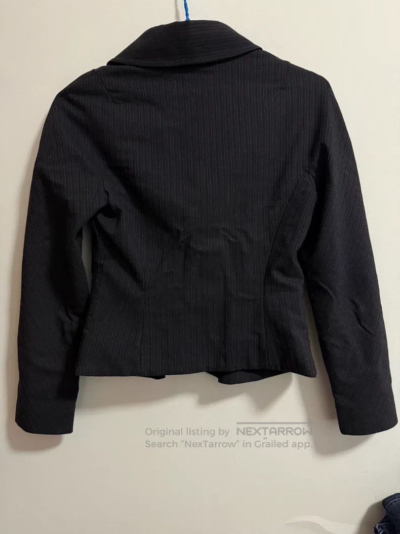 Vivienne Westwood Vivienne Westwood Dark Patterned Striped Lapel Blazer Jack Size M / US 6-8 / IT 42-44 - 7 Thumbnail