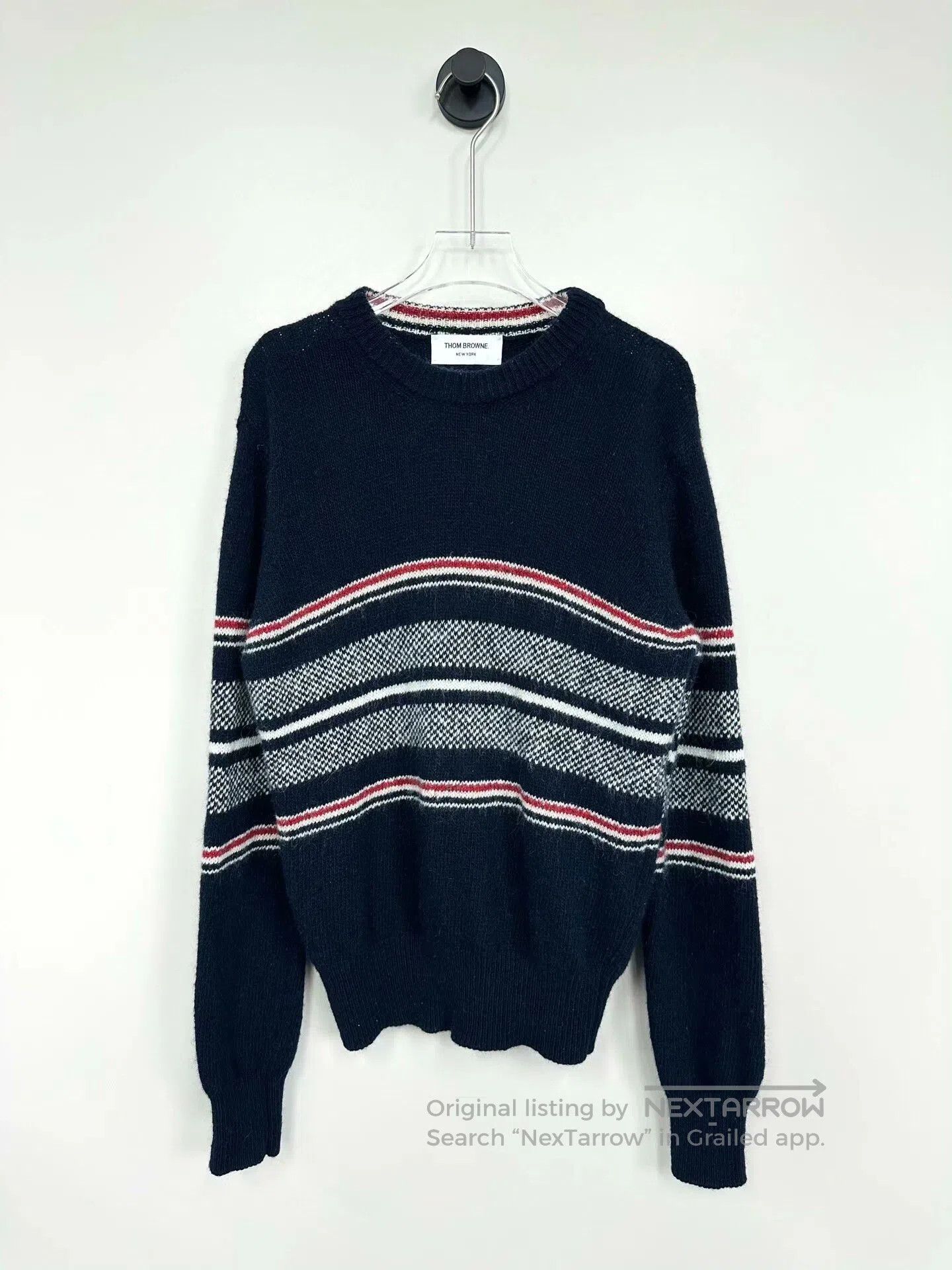 Thom Browne Thom Browne Striped Knit Sweater Size 0. Size US XS / EU 42 / 0 - 1 Thumbnail