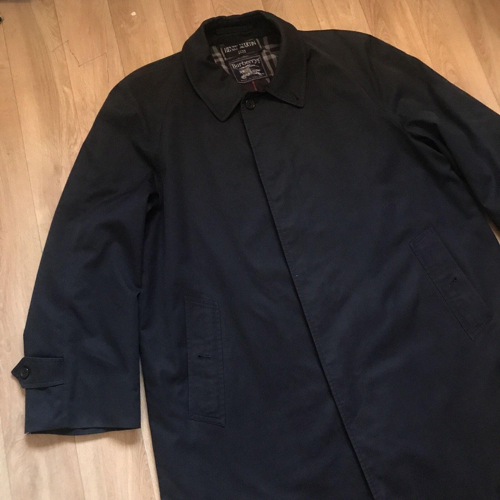 Burberry VINTAGE Burberry WINTER jacket Trench Coat Nova Check Size US L / EU 52-54 / 3 - 3 Thumbnail
