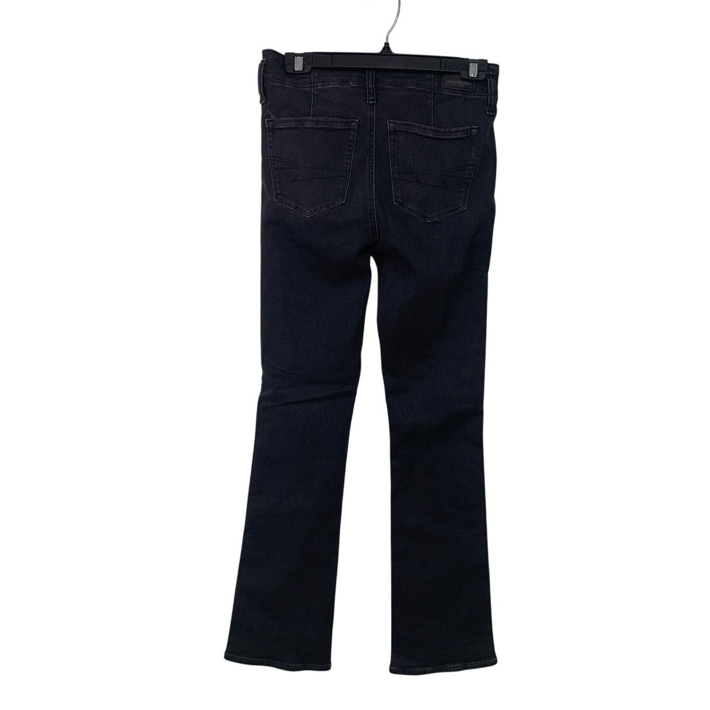 American Eagle Outfitters New American Eagle Womens Size 4 Skinny Denim Black Jeans Size 27" / US 4 / IT 40 - 3 Thumbnail