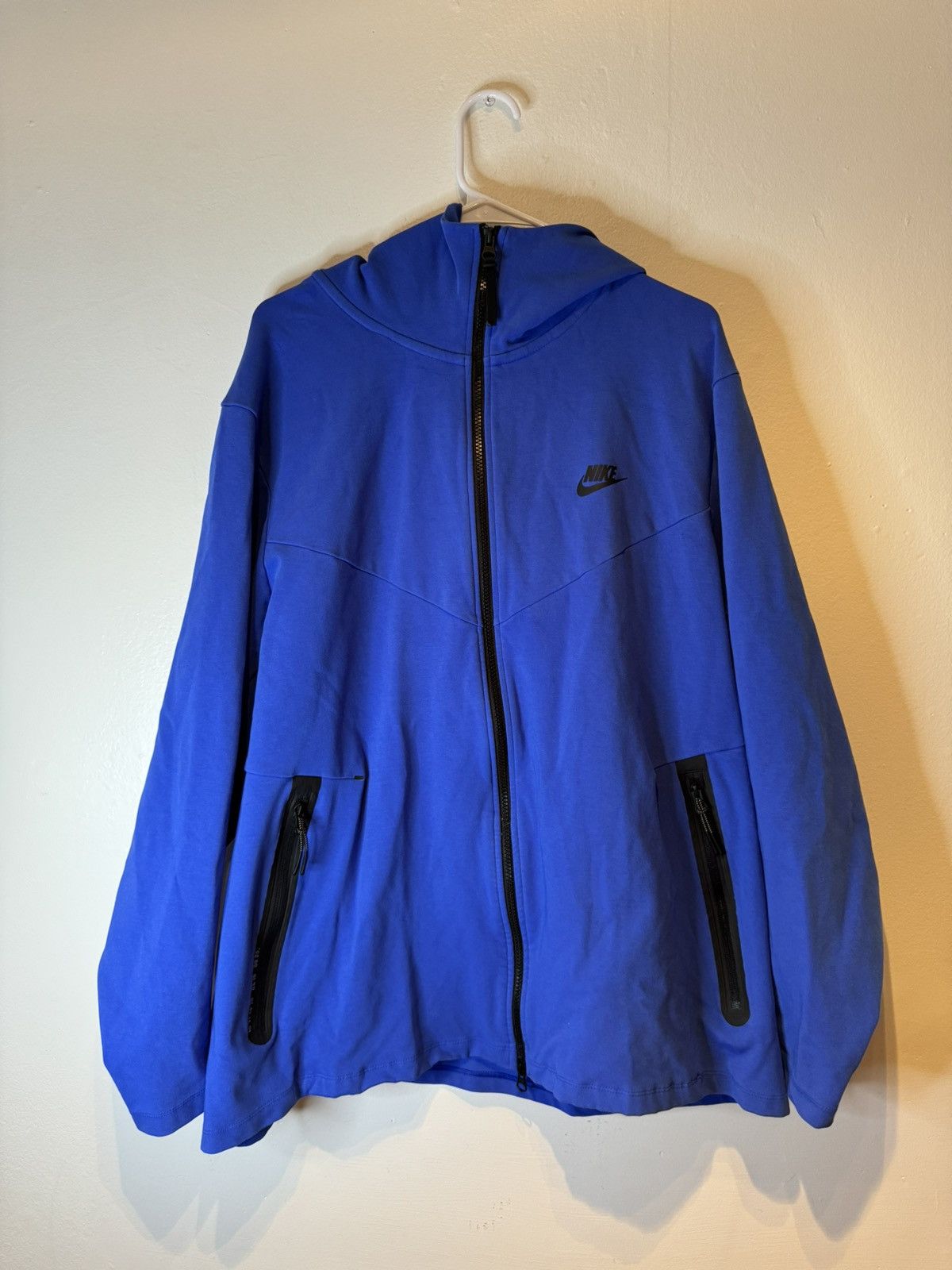 Nike Sportswear Tech Men's Full Zip Hoodie Size XXL Blue