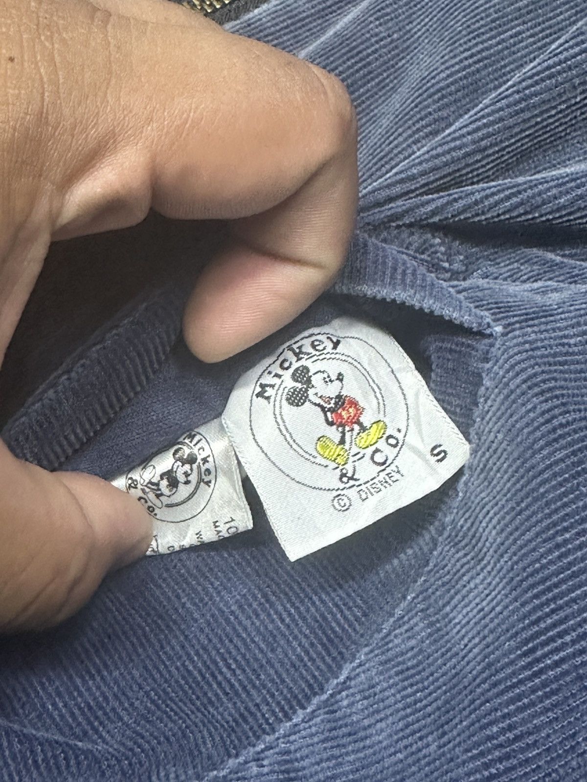 Disney × Mickey Mouse × Vintage Rare🔥 Reversible Micky Mouse Baggy Jacket Size US XL / EU 56 / 4 - 16 Thumbnail