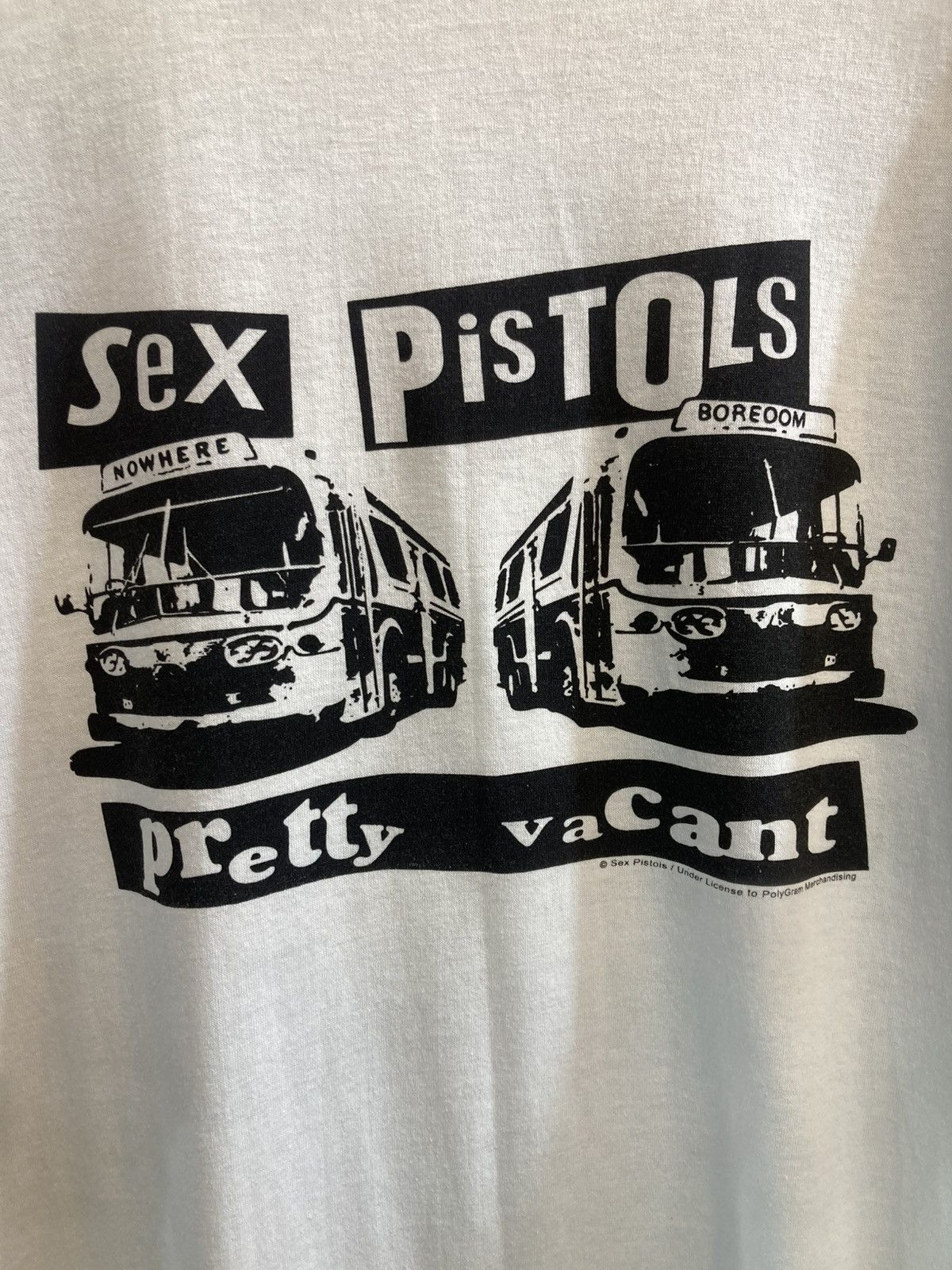 Band Tees SexPistols 90’s Size US XL / EU 56 / 4 - 2 Thumbnail