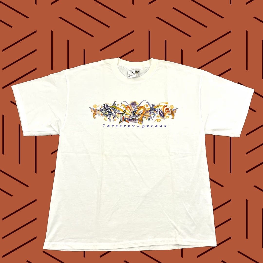 Disney VINTAGE Disney T-Shirt Mens Large White Retro 2000s Epcot Dream Graphic Tee Y2K NOS Size US L / EU 52-54 / 3 - 1 Thumbnail