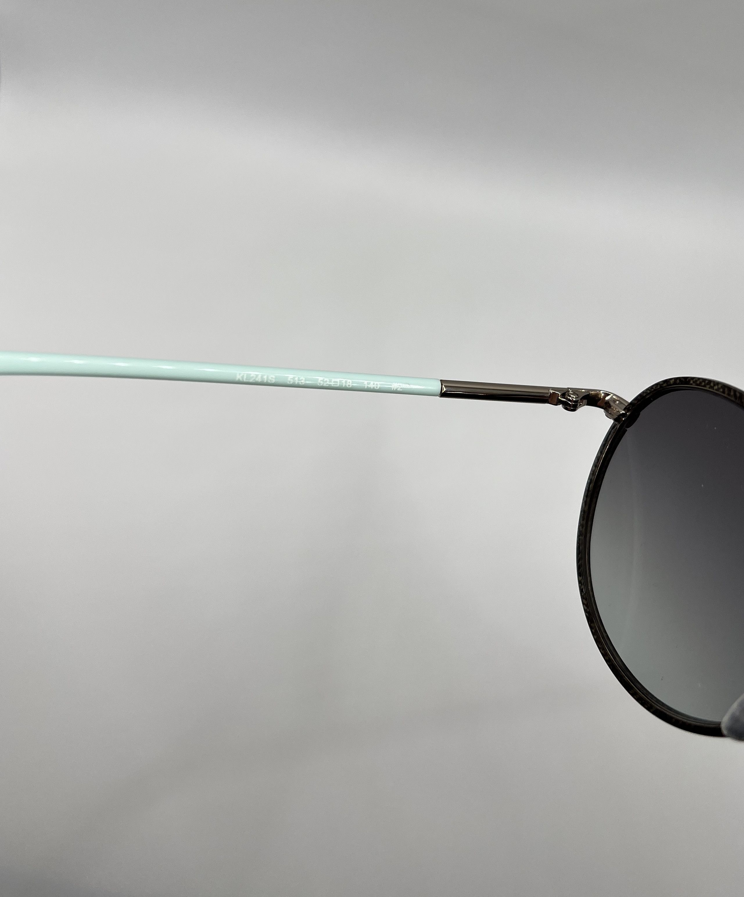 Karl Lagerfeld Karl Lagerfeld KL241S Round Sunglasses Mint Arms Size ONE SIZE - 11 Thumbnail