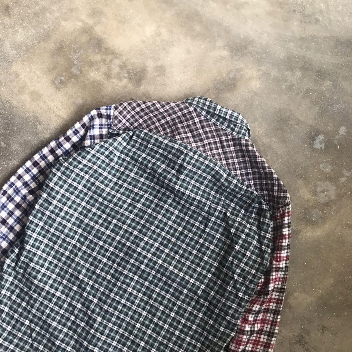 Japanese Brand × Uniqlo Uniqlo Patchwork Shirt Size US M / EU 48-50 / 2 - 7 Thumbnail