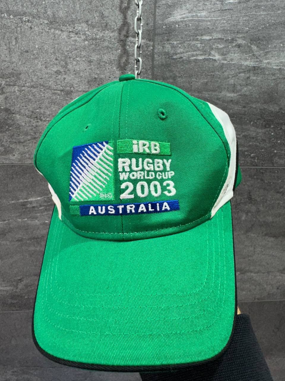 Vintage IRB Rugby World Cup 2003 Australia Hat cap Rugby Ireland Size ONE SIZE - 1 Thumbnail