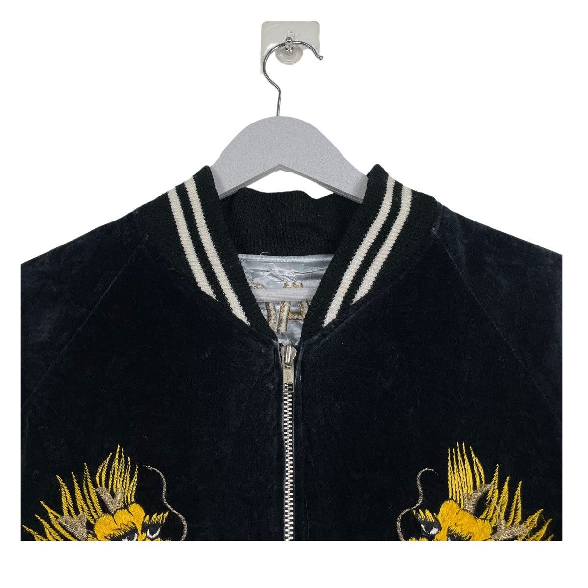 Japanese Brand × Vintage 💥VINTAGE YOKOSUKA WEST PAC TOUR VELVET JACKET Size US M / EU 48-50 / 2 - 5 Thumbnail