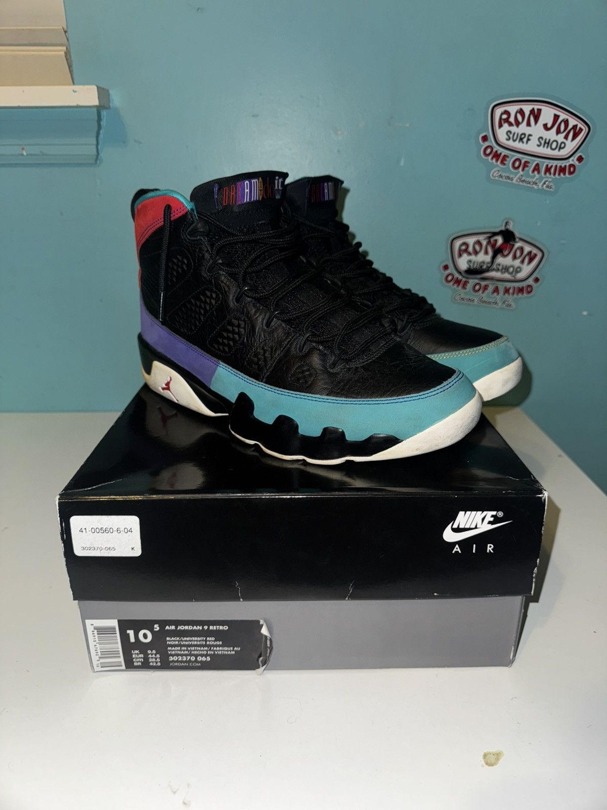 Jordan Brand Jordan 9 Dream It Do It 2018 Size US 10.5 / EU 43-44 - 5 Thumbnail