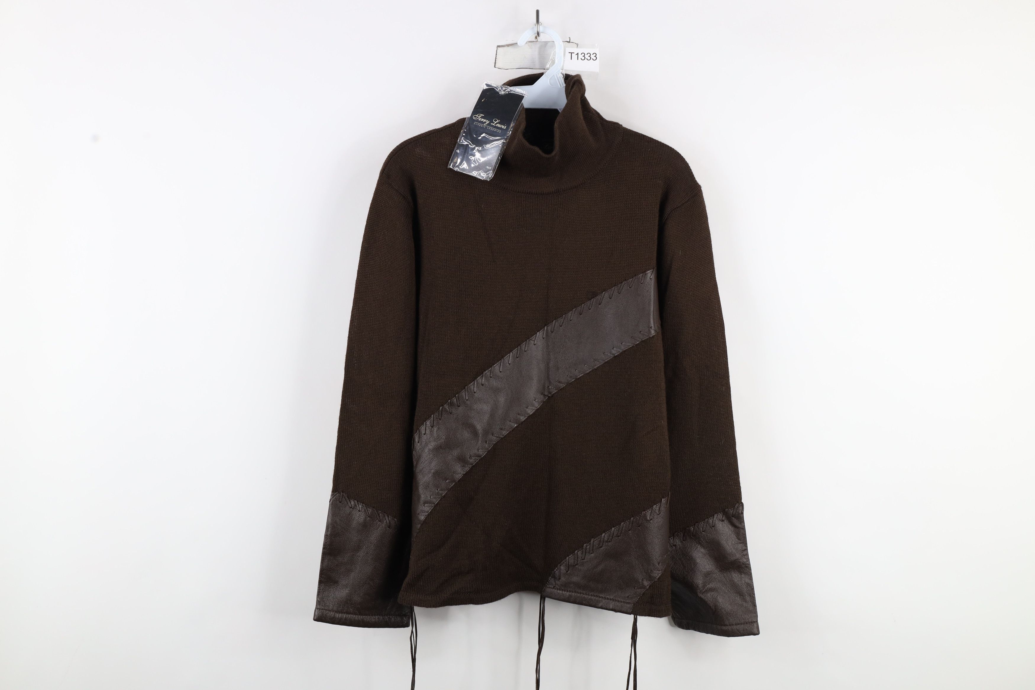 Vintage Deadstock Vintage 90s Streetwear Wool Blend Knit Sweater Size L / US 10 / IT 46 - 1 Thumbnail
