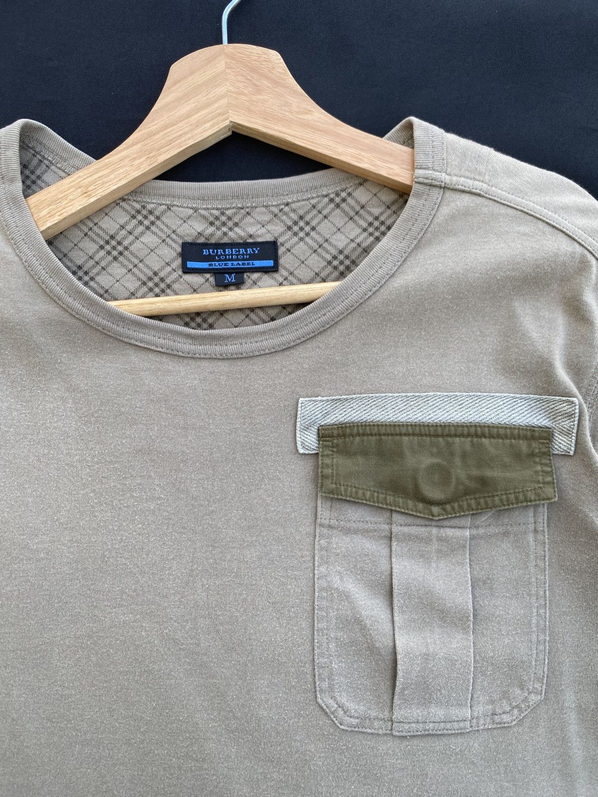 Burberry Rare Vintage Burberry Blue Label Tshirt Size US M / EU 48-50 / 2 - 7 Thumbnail