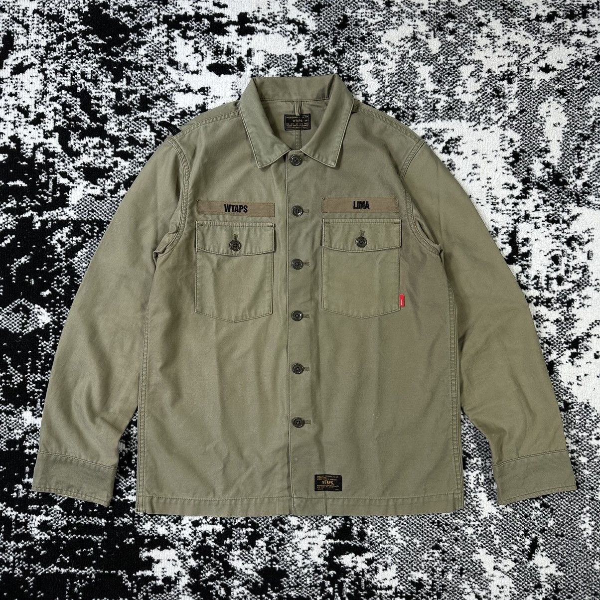 Wtaps WTAPS Buds LS SHIRT “LIMA” ( Olive ) ( Rare 🔥) | Grailed