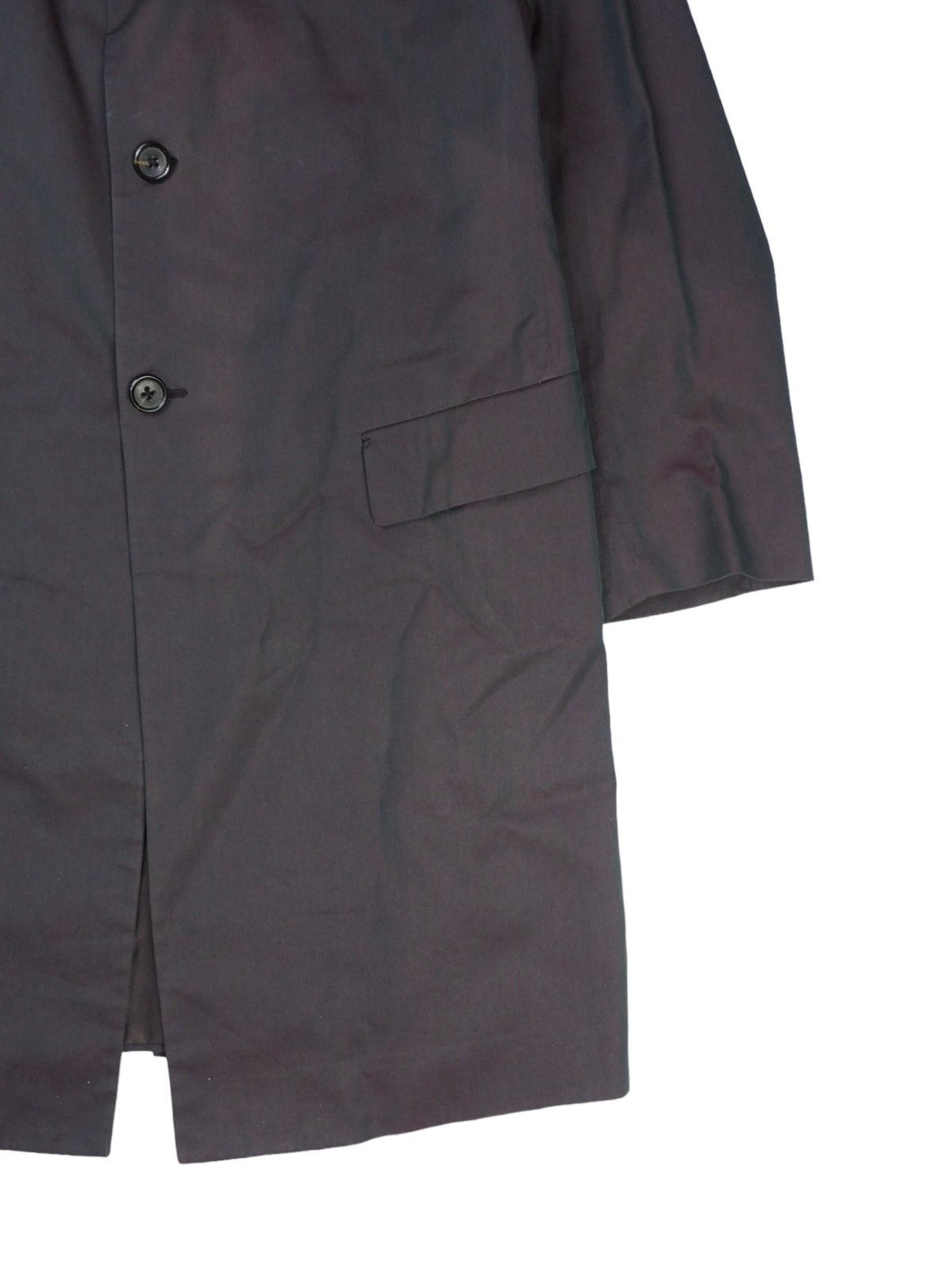 Jil Sander × Raf Simons Dark Violet Sequin Tailored Made Long Black Coat Size US M / EU 48-50 / 2 - 9 Thumbnail