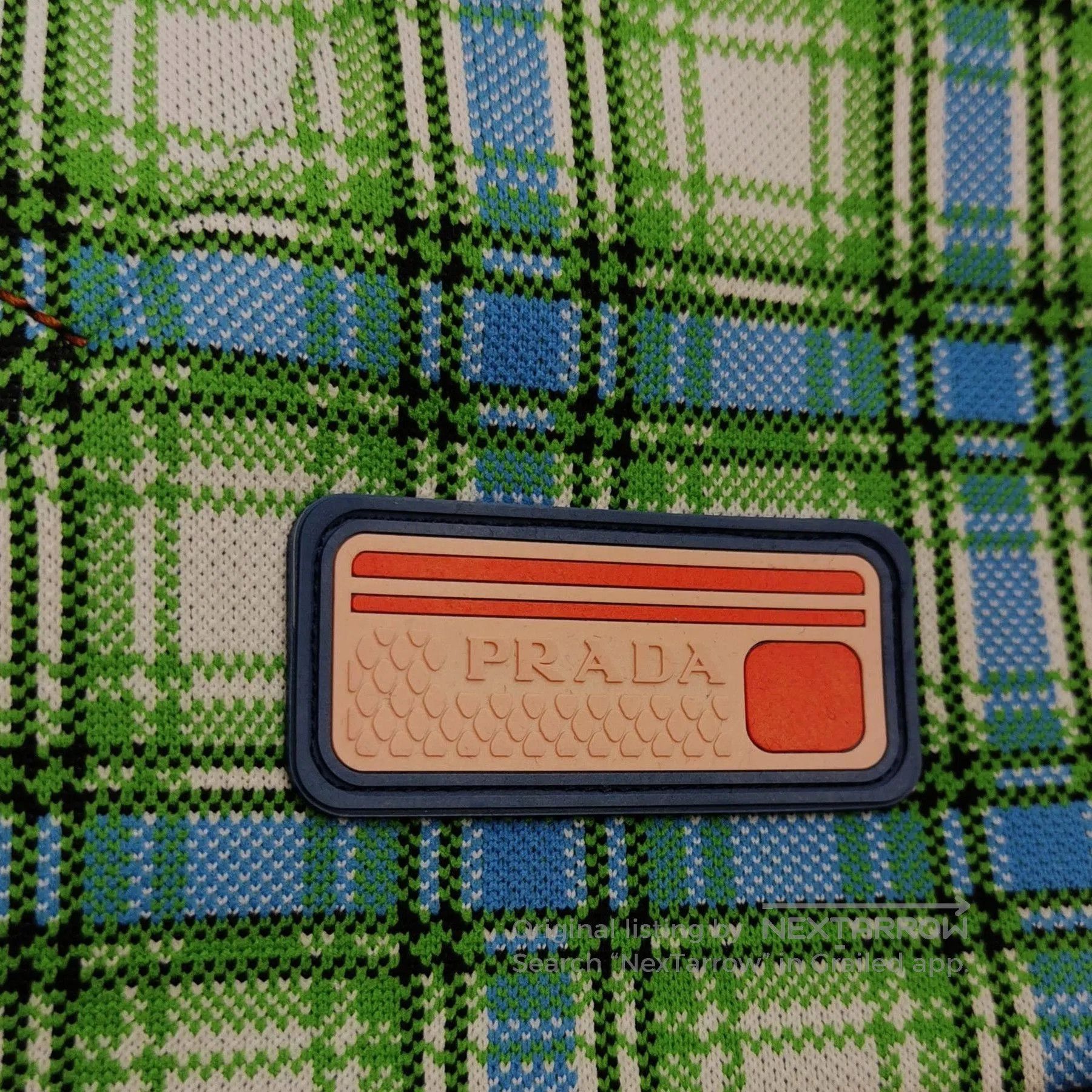 Prada Prada Colorblock Long Sleeve Jacket in Green . Size US L / EU 52-54 / 3 - 3 Thumbnail