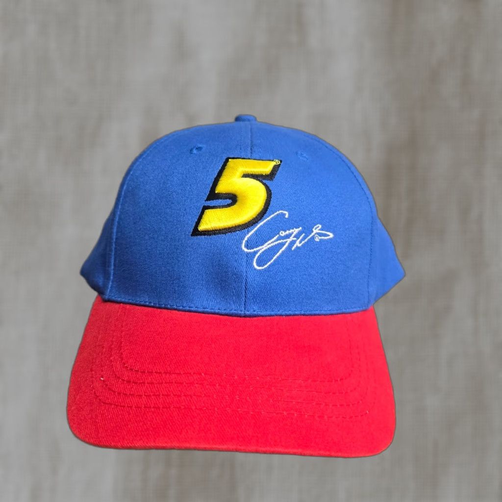 NASCAR Kellogs Racing Nascar Hat Cap Blue Adult Adjustable Strap-back Tiger Logo Carquest #5 2008 Kelloggs Racing Shirt Size ONE SIZE - 1 Thumbnail