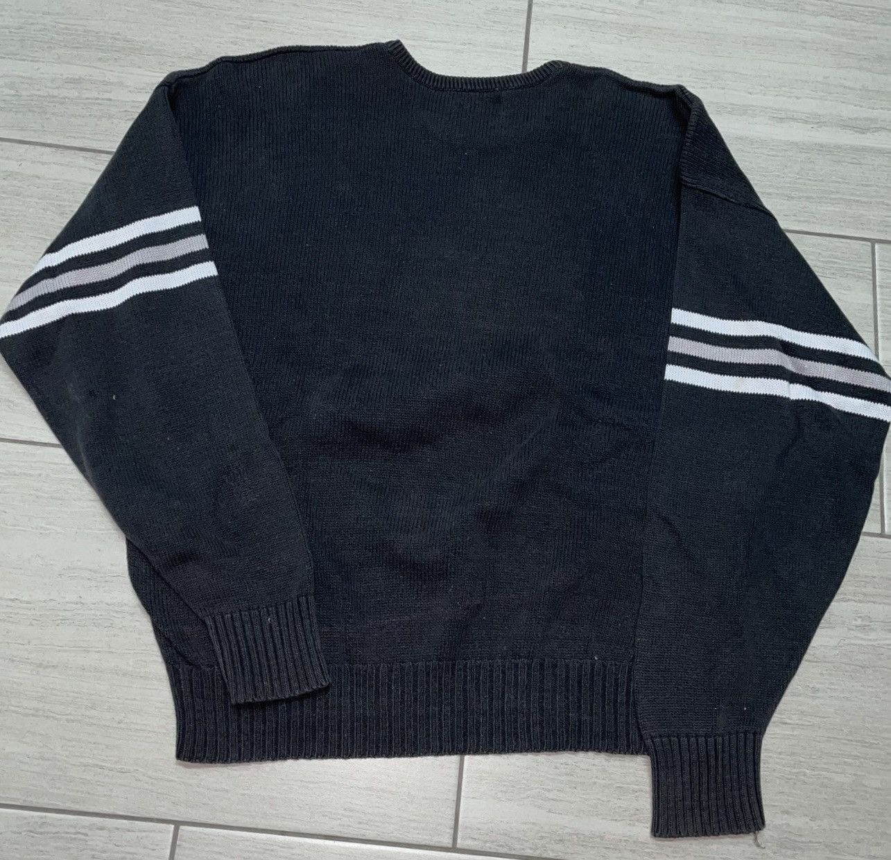 NFL × Pro Line Raiders Pro Line Vintage Knit Sweater Size US L / EU 52-54 / 3 - 4 Thumbnail
